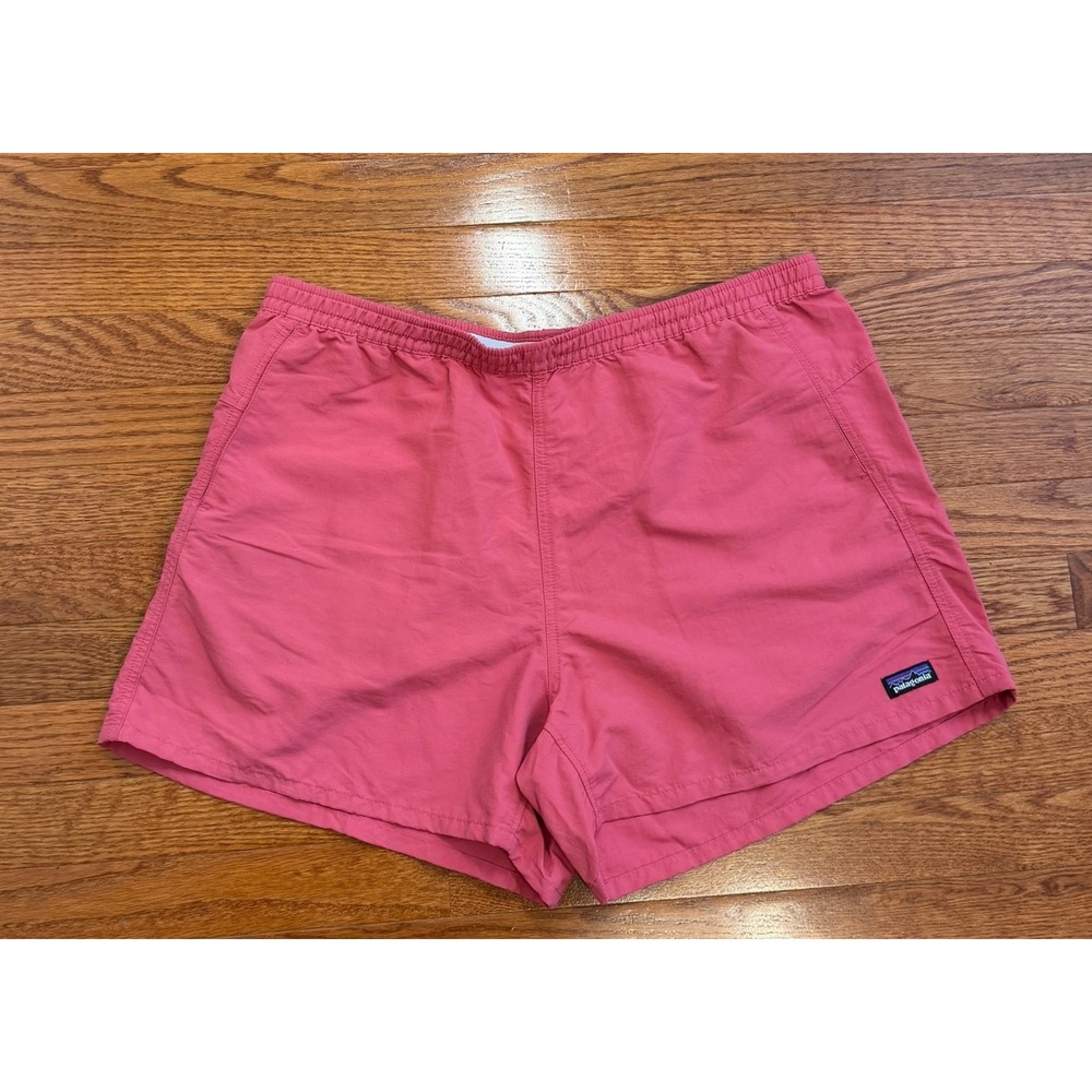 Patagonia Baggies Shorts Womens XL 5" REPI Pink  Hiking Activewear Nylon 57058